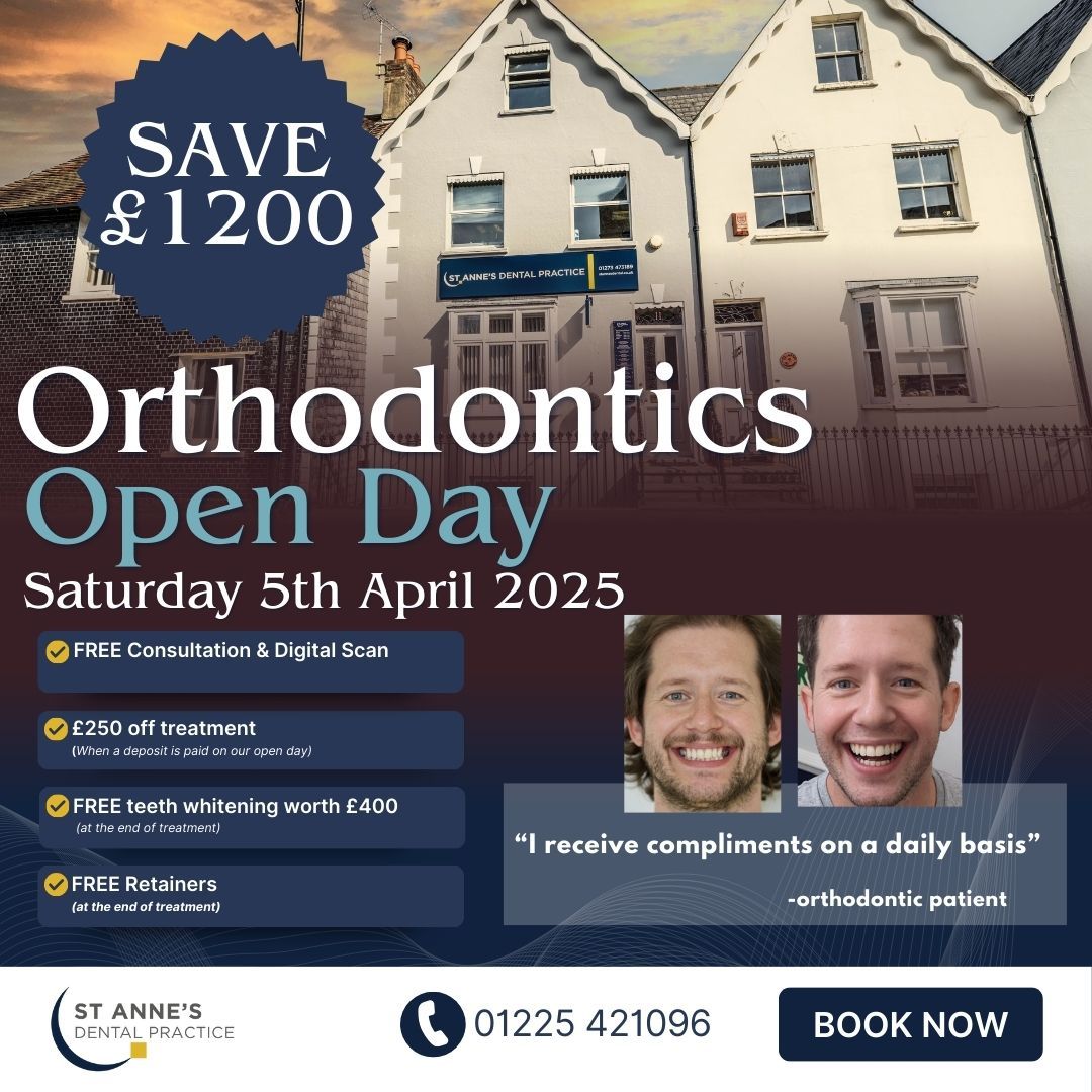 Save £1200 at our orthodontics open day!